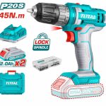 شنيور بطارية 20 فولت 2 بطارية 45 نيوتن