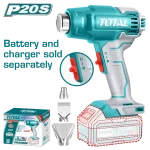 مسدس تسخين بطارية بدون بطارية