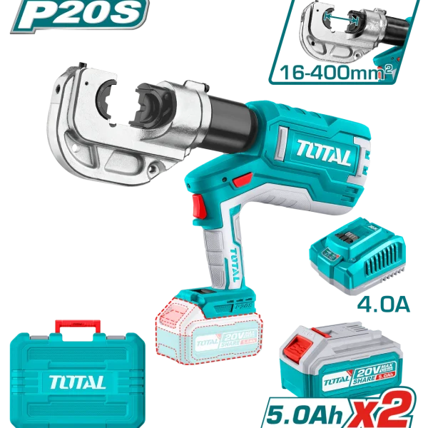 مكبس كابلات هيدروليك بطارية 20 فولت 16:400