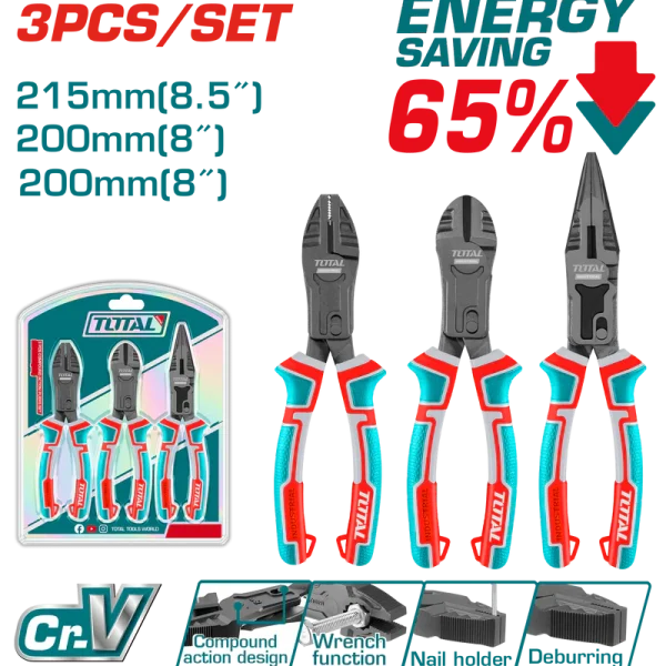 طقم بنس 3 قطع 65% خفض للمجهود