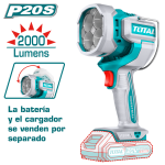 كشاف بطارية 2000 لومين بدون بطارية - TWLI2088