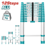 سلم تلسكوبى 12 درجة 3.8 متر – THLAD08121