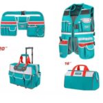 طقم شنطة تروللى و فست 4 قطع - TOS230910