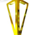 رجل فانوس دهبى 15 سم