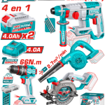 طقم كومبو هيلتى و شنيور و صنية و بلاور - TOSLI250695