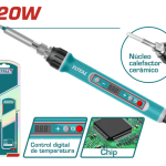 كاوية لحام 120 وات بضابط حرارة - TET01610