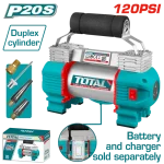 كمبروسر سيارة 2 بستم 20 فولت بدون بطارية - TACLI2026