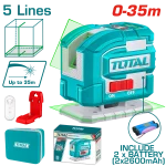 ميزان ليزر 5 خط 360 درجة - TLL306502