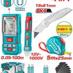 كومبو متر ليزر و متر و كتر و مفك تست - TOS250701M